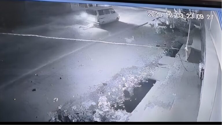 तीन की मौत, CCTV फुटेज