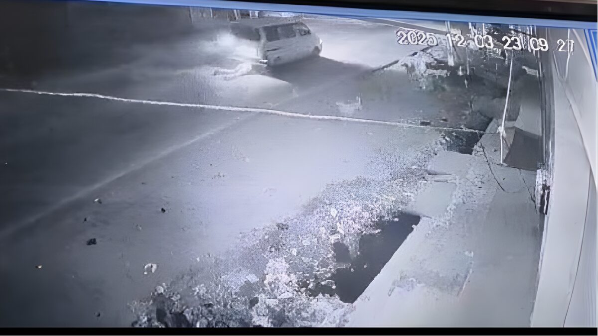 तीन की मौत, CCTV फुटेज