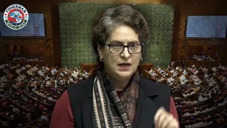 प्रियंका गांधी का संसद में