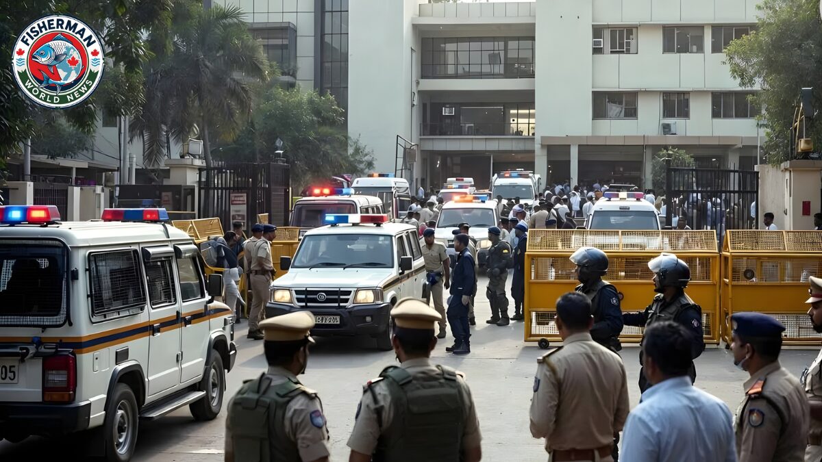 शिव नादर स्कूल को बम धमकी