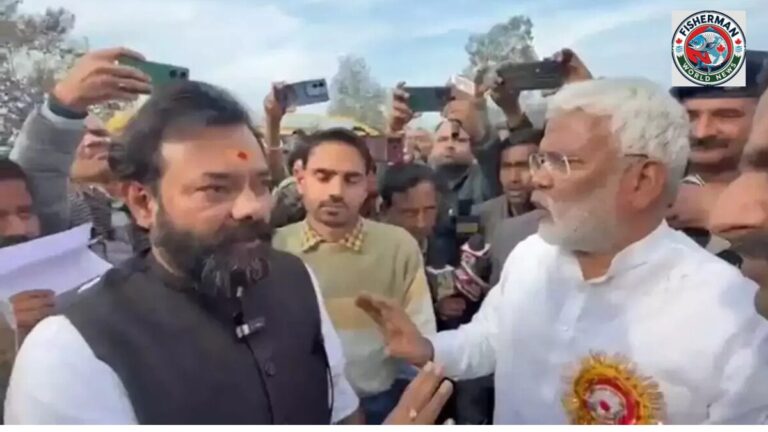 महोबा में नमामि गंगा योजना विवाद