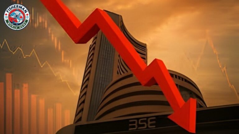 दिन सोमवार को भारतीय शेयर बाजार में जोरदार गिरावट