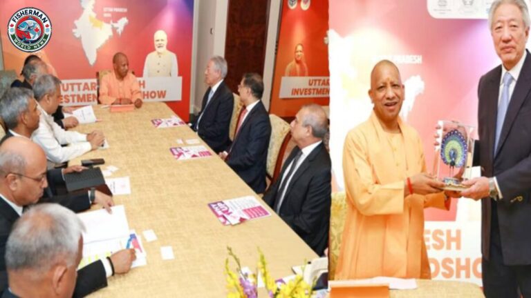 यूपी सीएम योगी आदित्यनाथ सिंगापुर दौरे पर