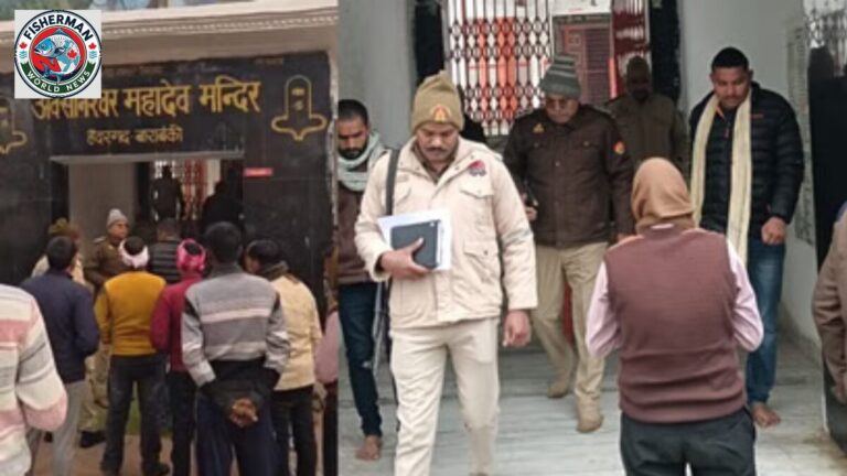 बाराबंकी अवसानेश्वर मंदिर में चोरी