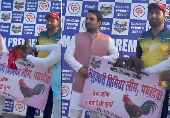 देवरिया के पथरदेवा में क्रिकेट टूर्नामेंट