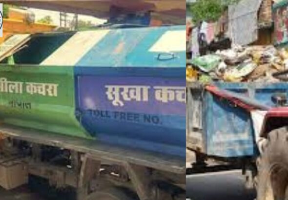 गोरखपुर नगर निगम कूड़ा वाहन चालकों पर सख्ती