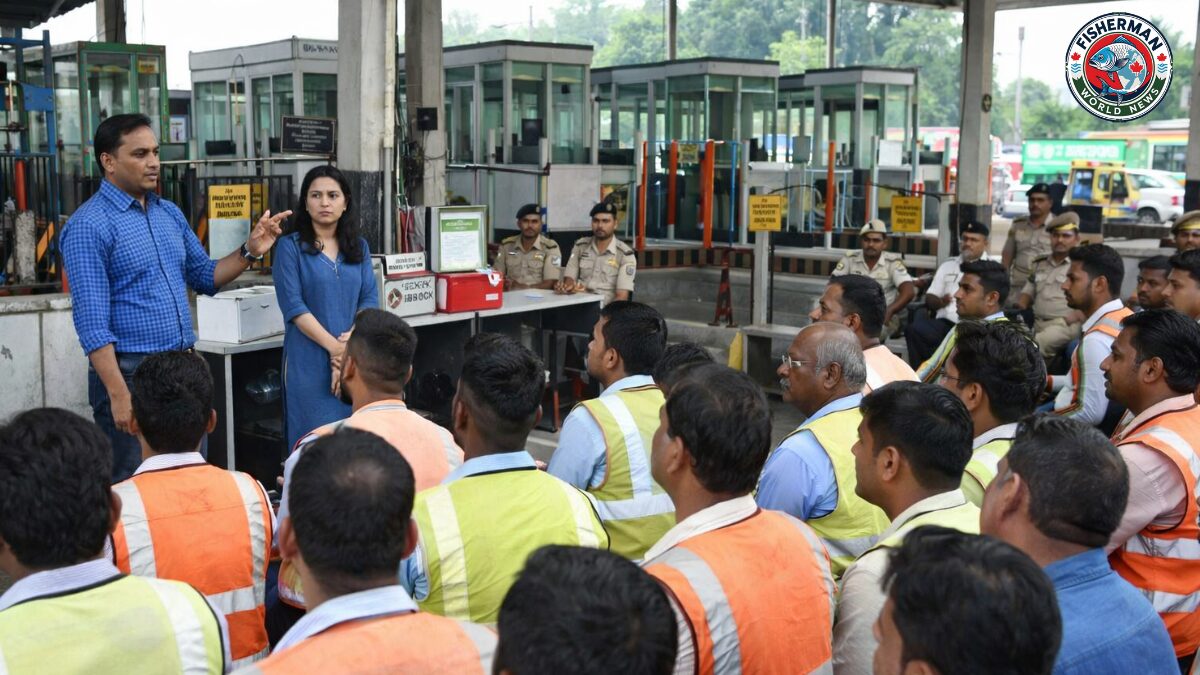 गोरखपुर के जंगल कौड़िया टोल प्लाजा