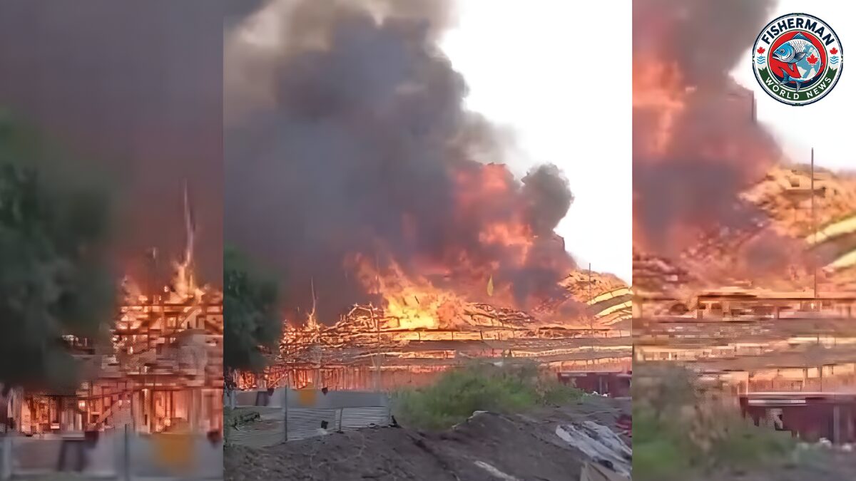 महायज्ञ के दौरान लगी आग