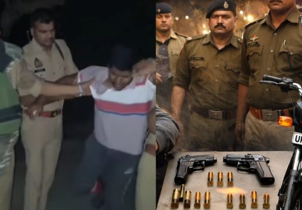 आजमगढ़ में पुलिस मुठभेड़