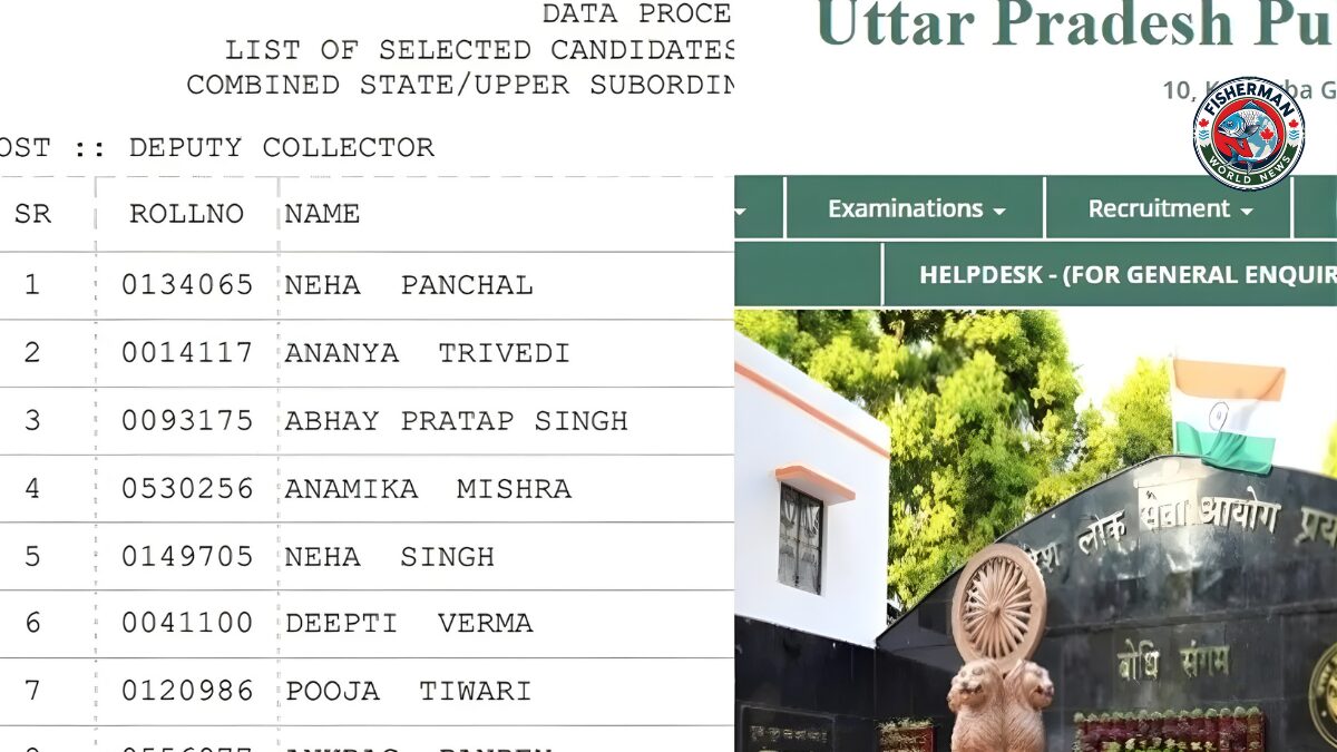 UPPSC PCS 2024 का रिजल्ट जारी