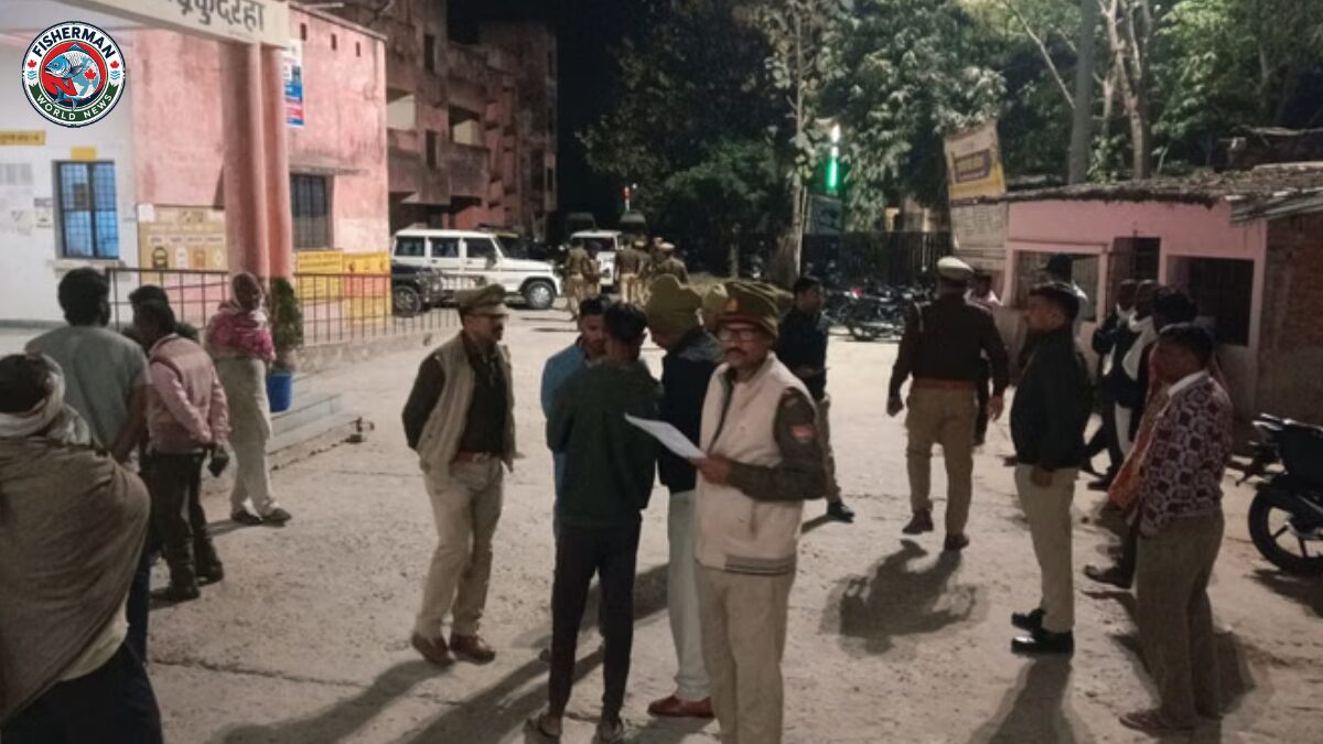 बस्ती जिले के कलवारी थाना क्षेत्र में