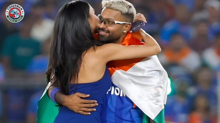 हार्दिक पांड्या पर राष्ट्रीय ध्वज के