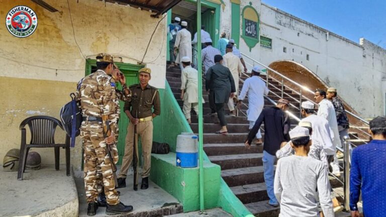 नमाज के लिए कड़ी चौकसी