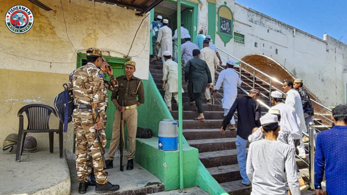 नमाज के लिए कड़ी चौकसी