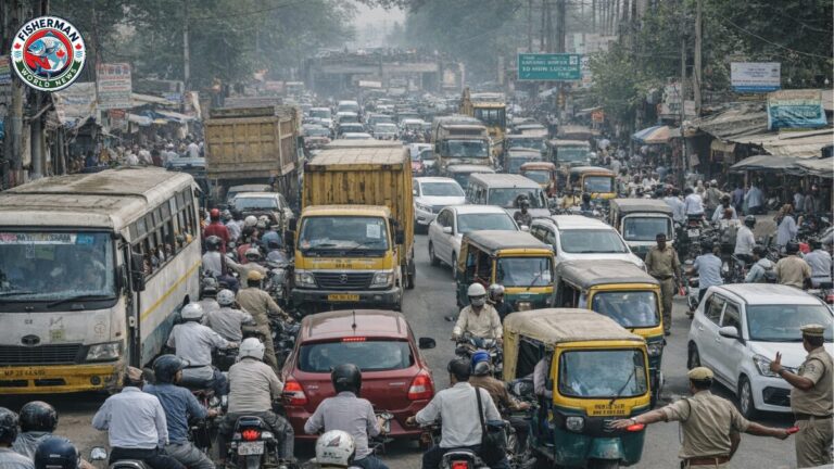 गोरखपुर ट्रैफिक जाम