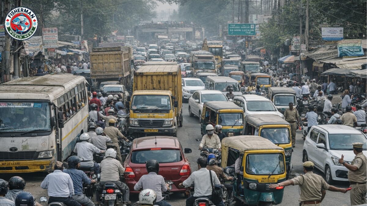 गोरखपुर ट्रैफिक जाम