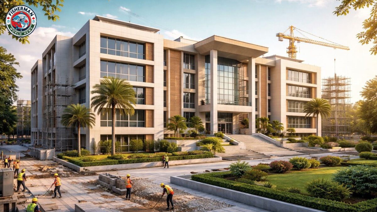 भवन का उद्घाटन