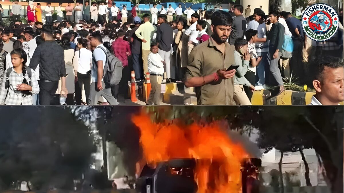 नोएडा में मजदूरों का प्रदर्शन