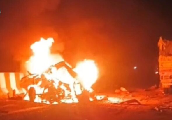 मिर्जापुर में भीषण सड़क हादसा