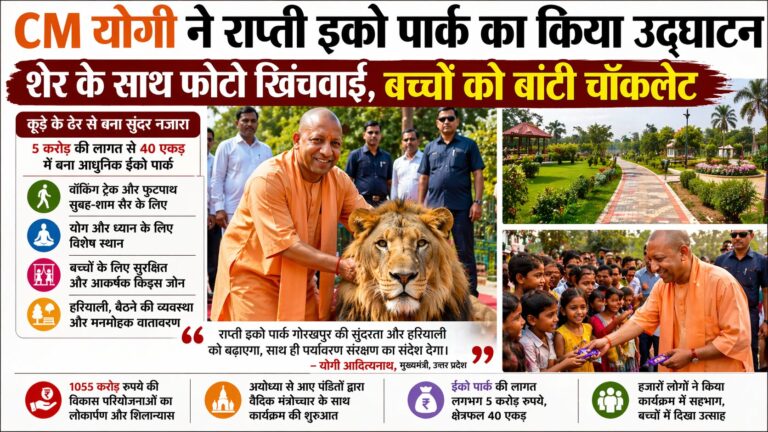 इको पार्क का उद्घाटन