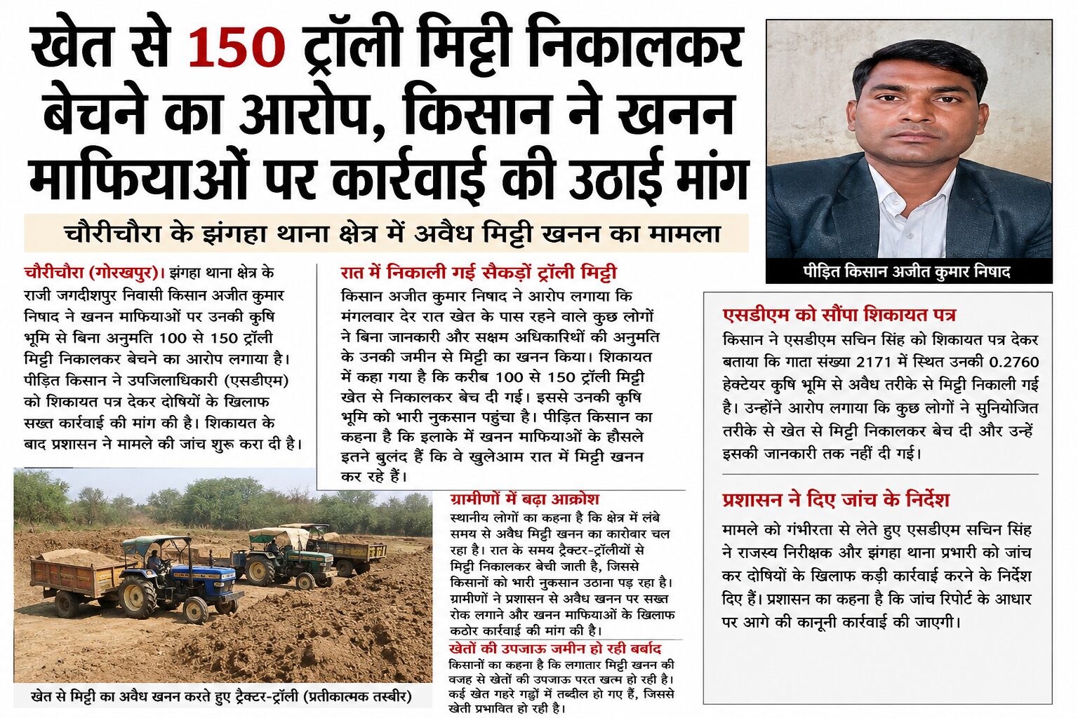 गोरखपुर के चौरीचौरा क्षेत्र में