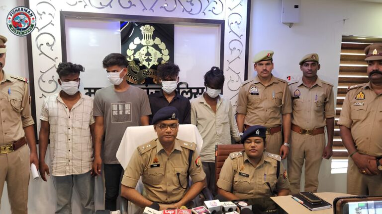 महराजगंज पुलिस ने मल्हनी फुलवरिया लूटकांड