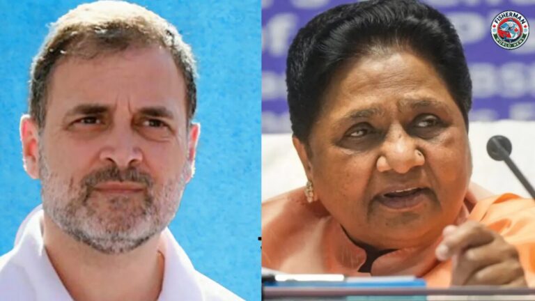राहुल गांधी का संदेश लेकर मायावती