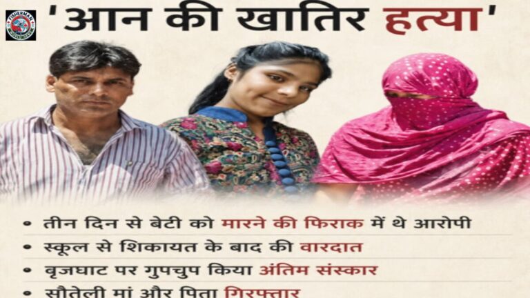 मेरठ में 12वीं की छात्रा की संदिग्ध मौत