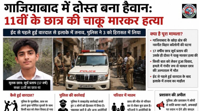 गाजियाबाद के खोड़ा क्षेत्र में