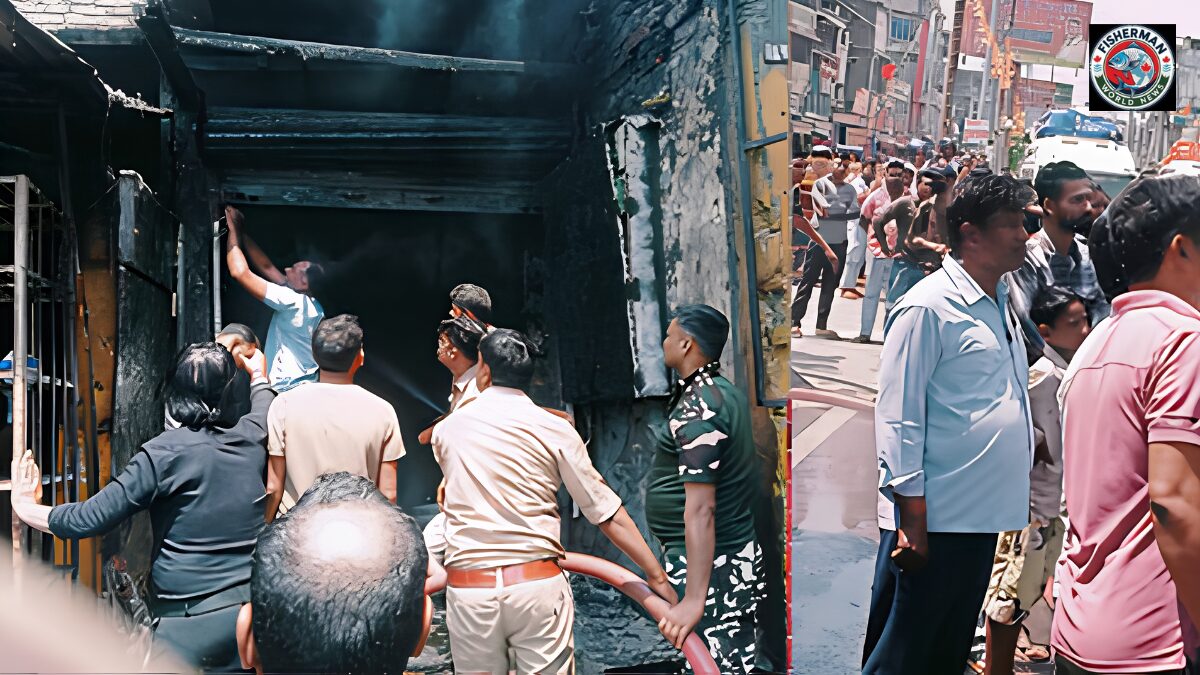 सोनौली बॉर्डर: चिप्स तलते समय उबलते तेल में लगी आग, नो मेंस लैंड के पास दुकान खाक- लाखों का नुकसान