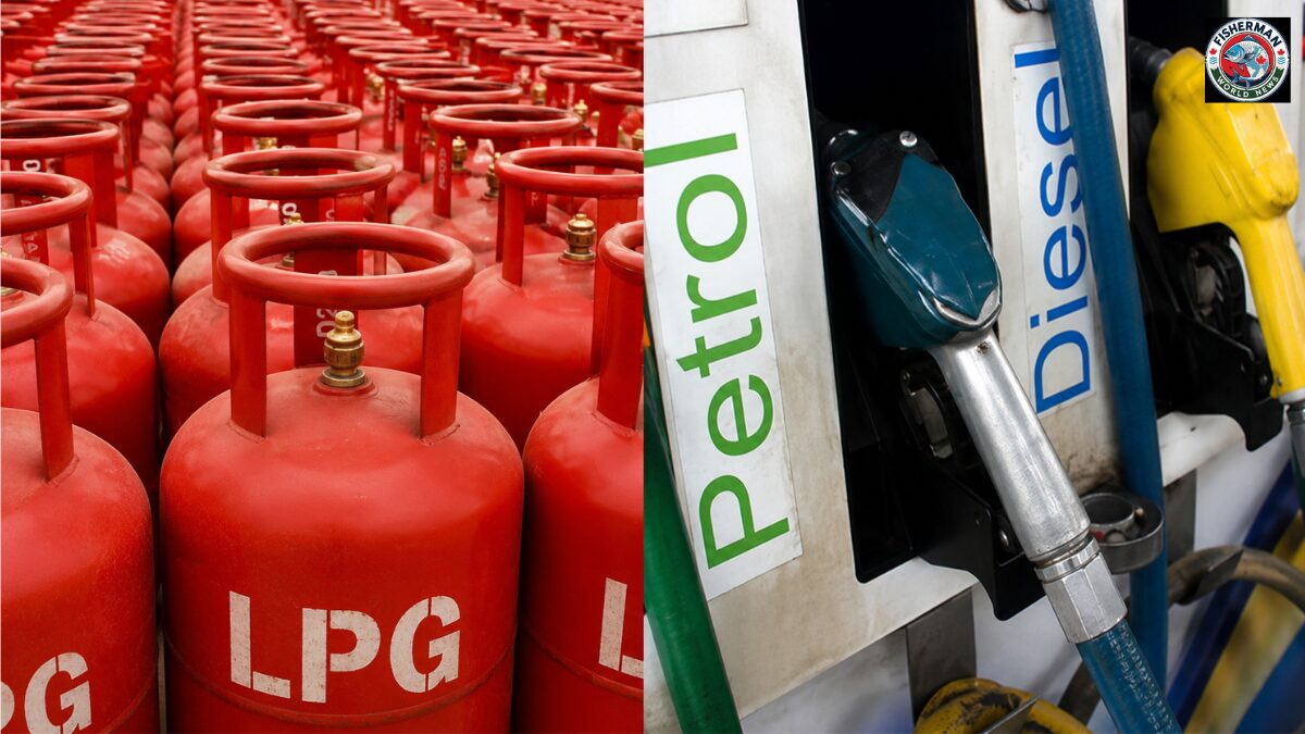 पेट्रोल, डीजल और घरेलू LPG सिलेंडर