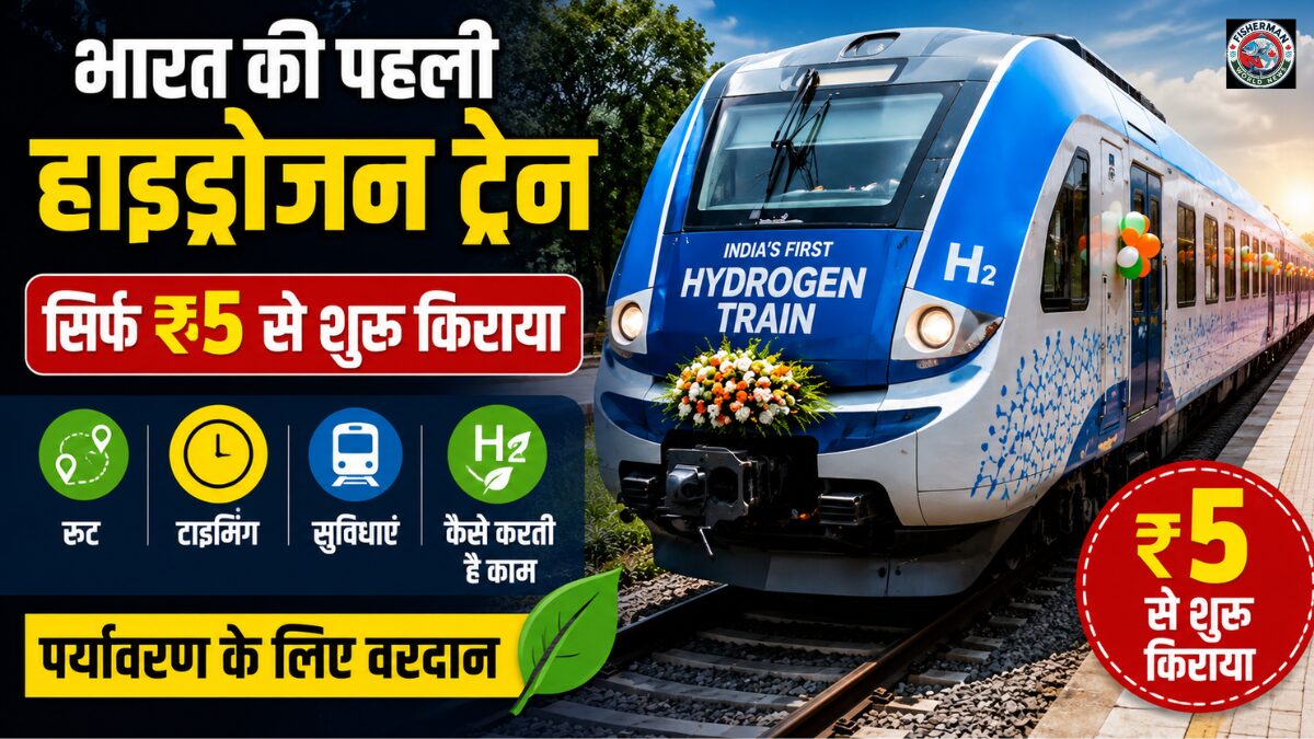 भारत की पहली हाइड्रोजन ट्रेन
