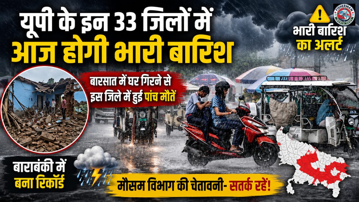 उत्तर प्रदेश में मानसून