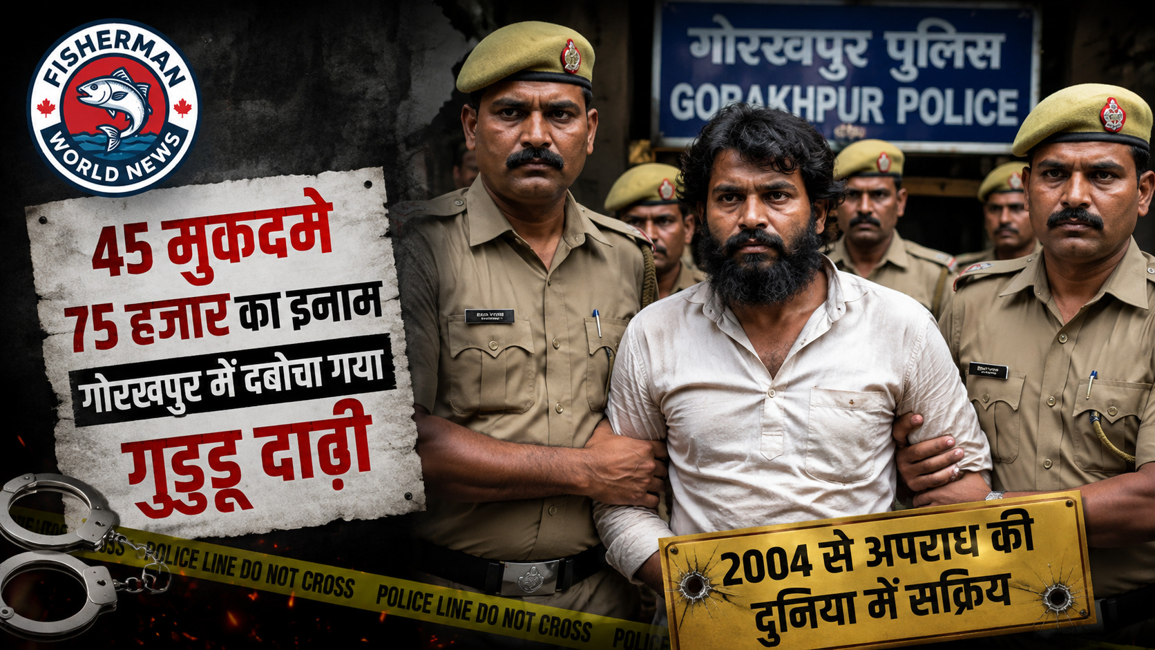 गोरखपुर में पुलिस मुठभेड़