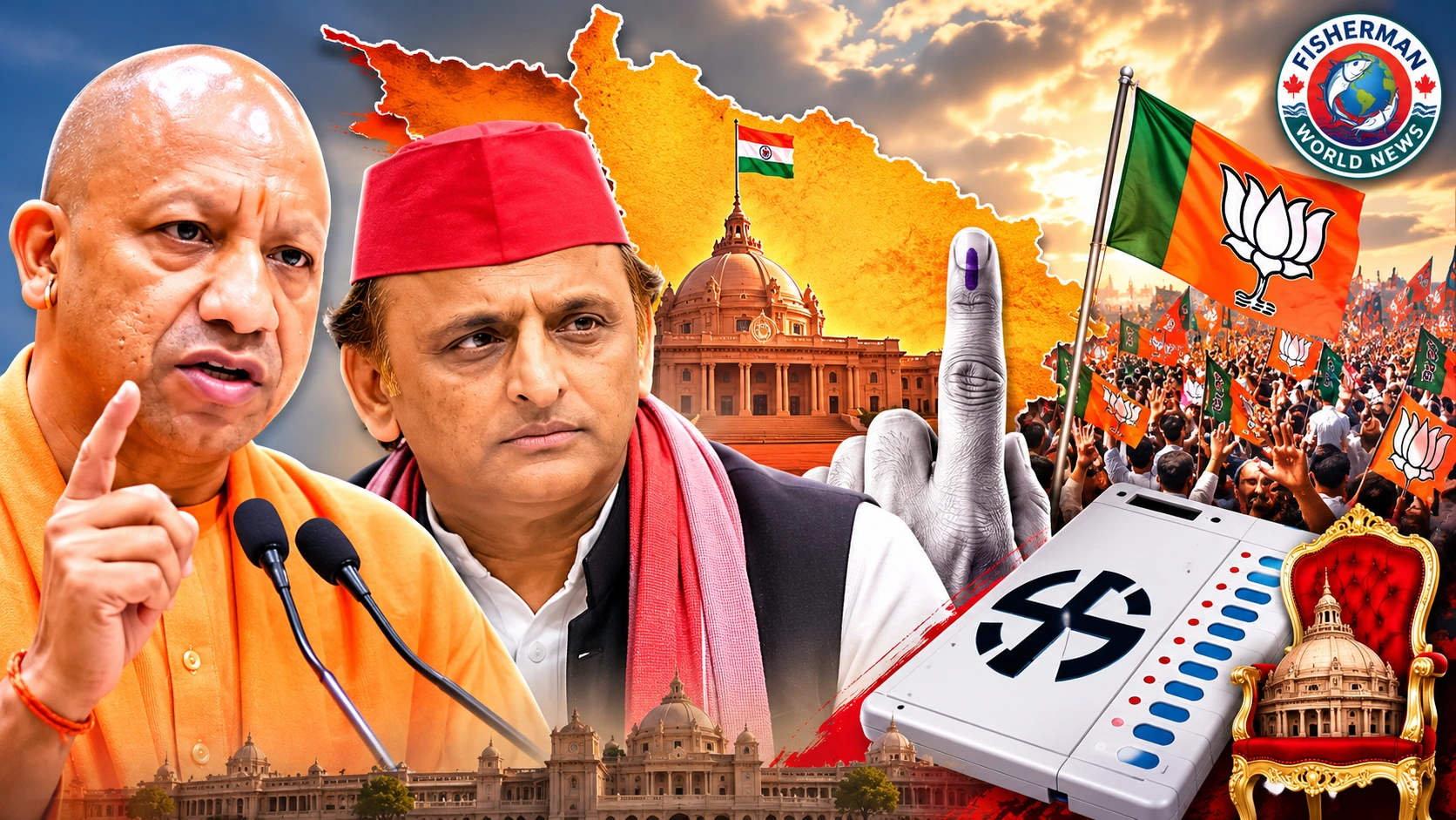 भाजपा ने मुरादाबाद मंडल की सात