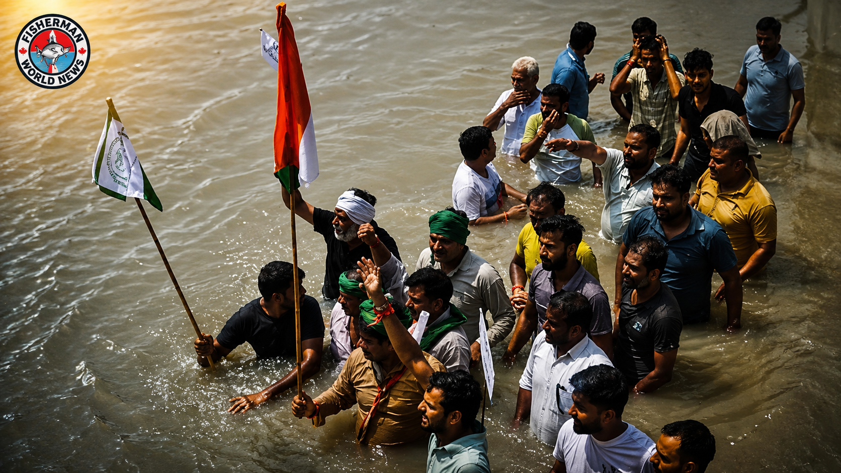 सलावा गंगनहर में भाकियू क्रांतिकारी
