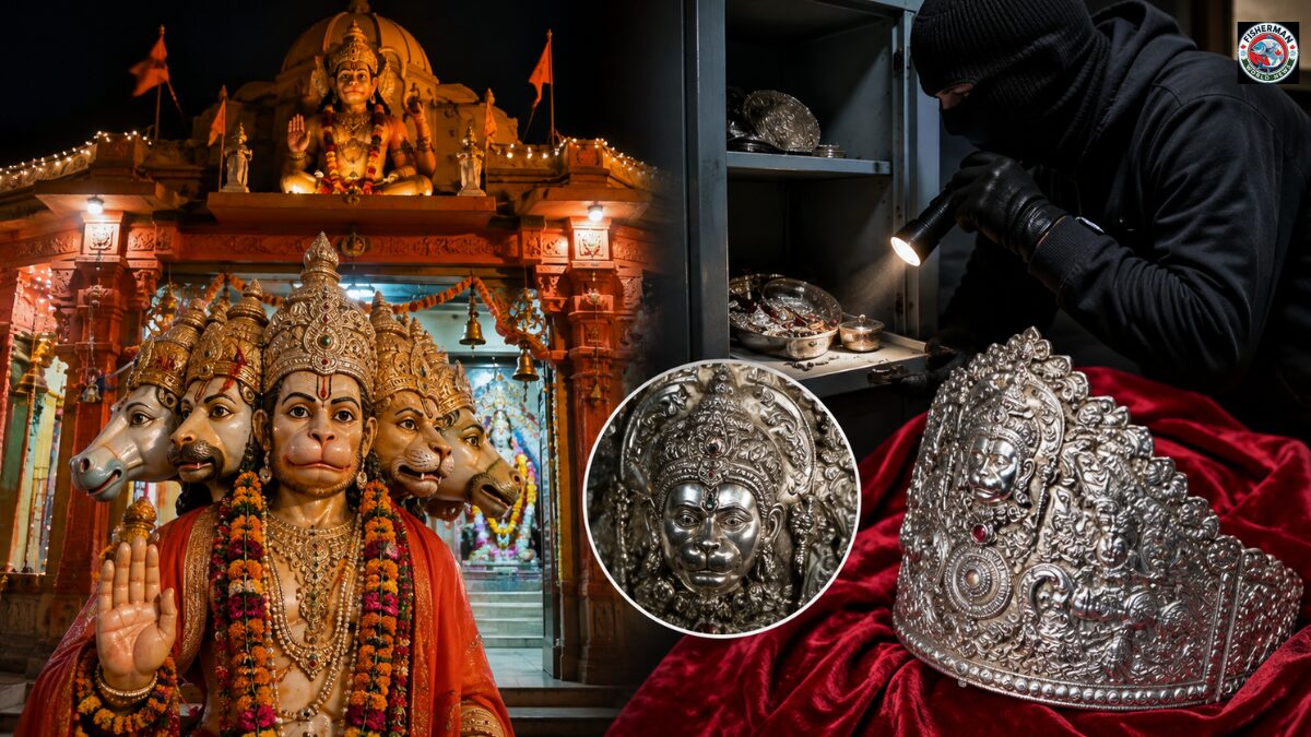 लखनऊ के पंचमुखी हनुमान मंदिर में