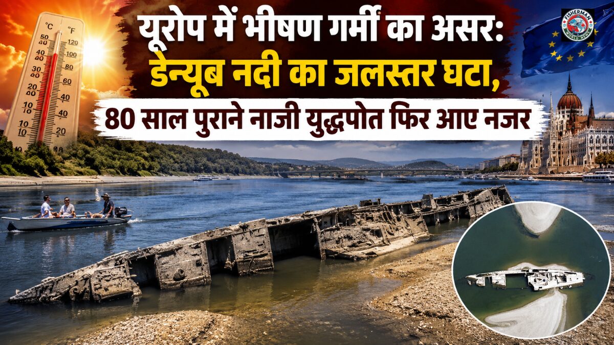 डेन्यूब नदी का जलस्तर रिकॉर्ड स्तर
