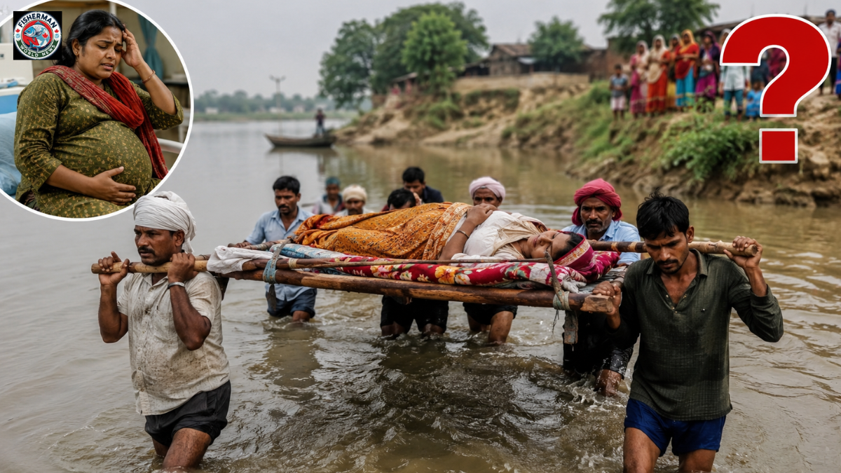 उत्तर प्रदेश में प्रसूता महिला