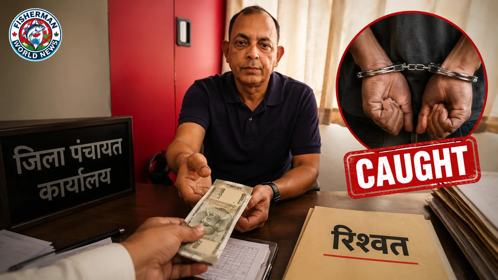 गोरखपुर में एंटी करप्शन टीम