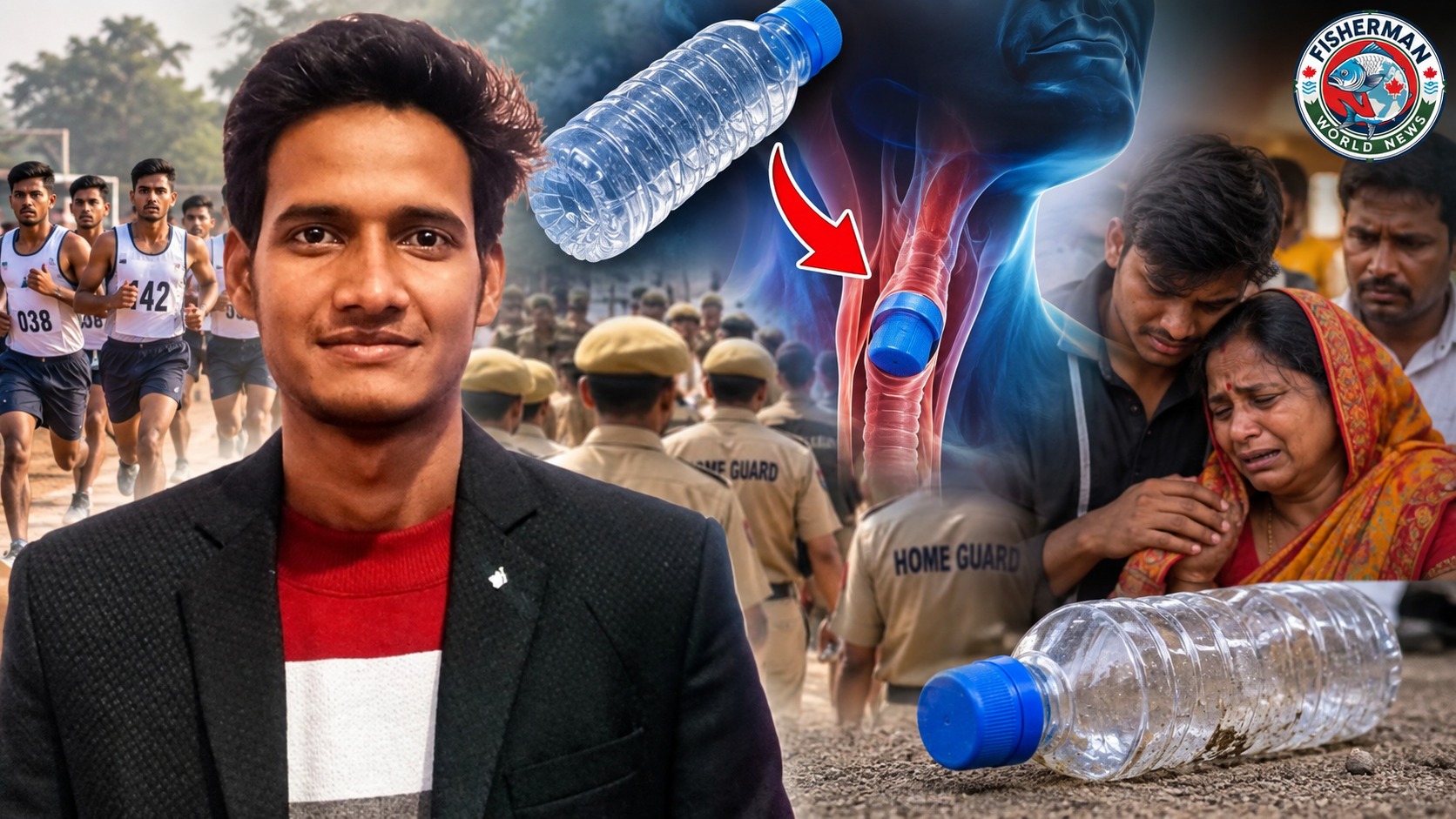 लखनऊ में होमगार्ड भर्ती परीक्षा
