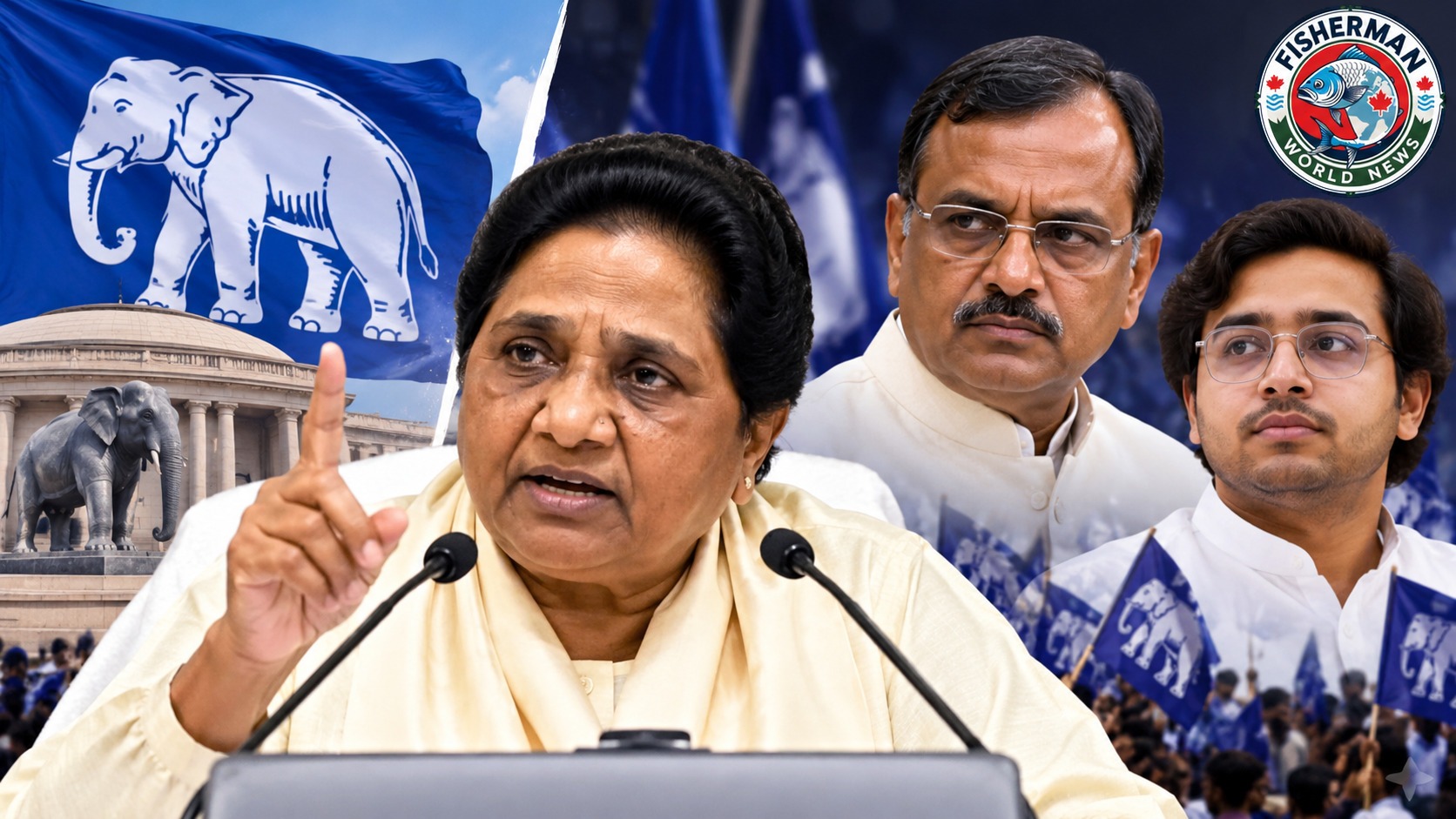 मायावती ने आकाश आनंद की BSP