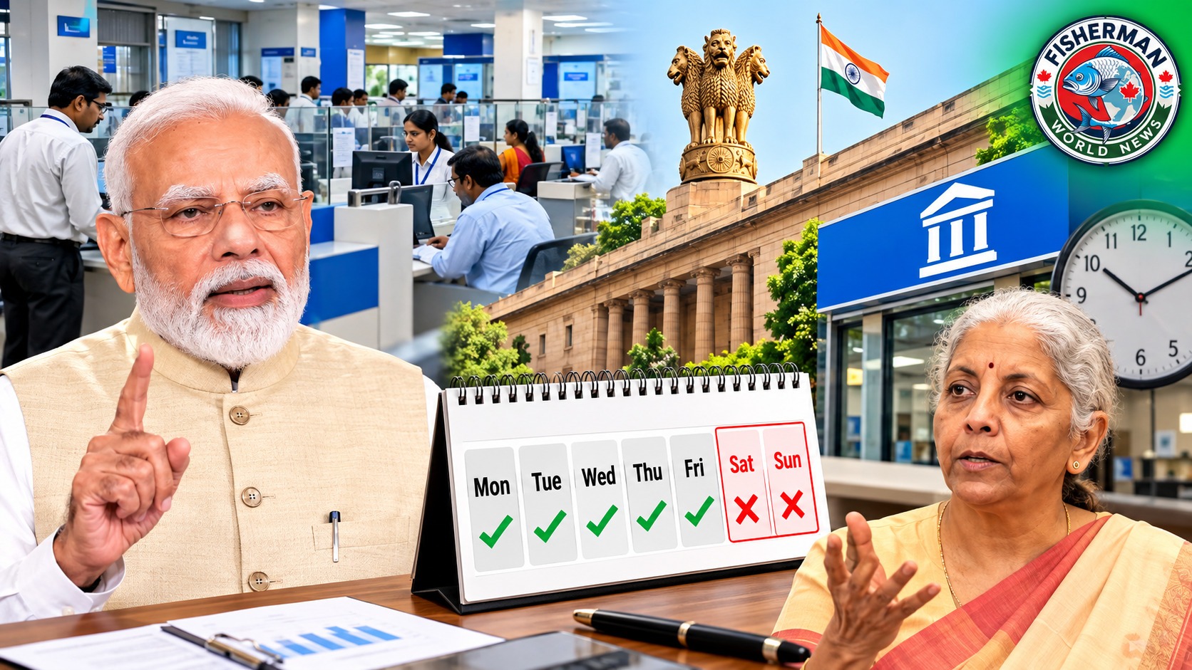 बैंक कर्मचारियों की 5 डे वीक