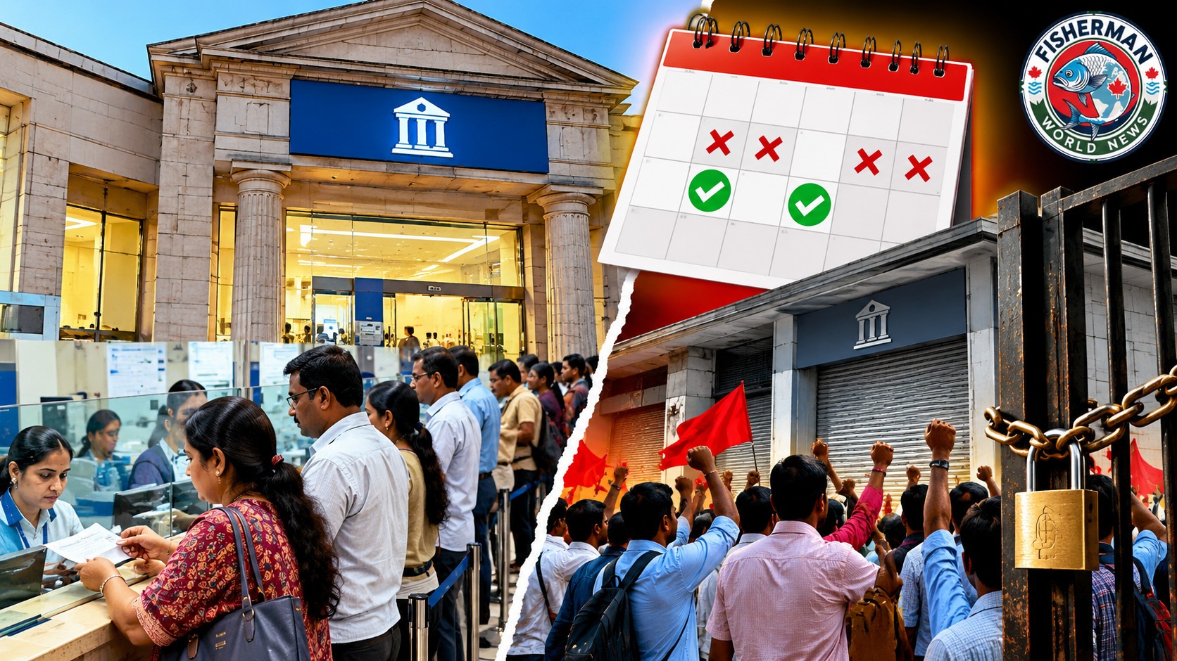 बैंक हड़ताल
