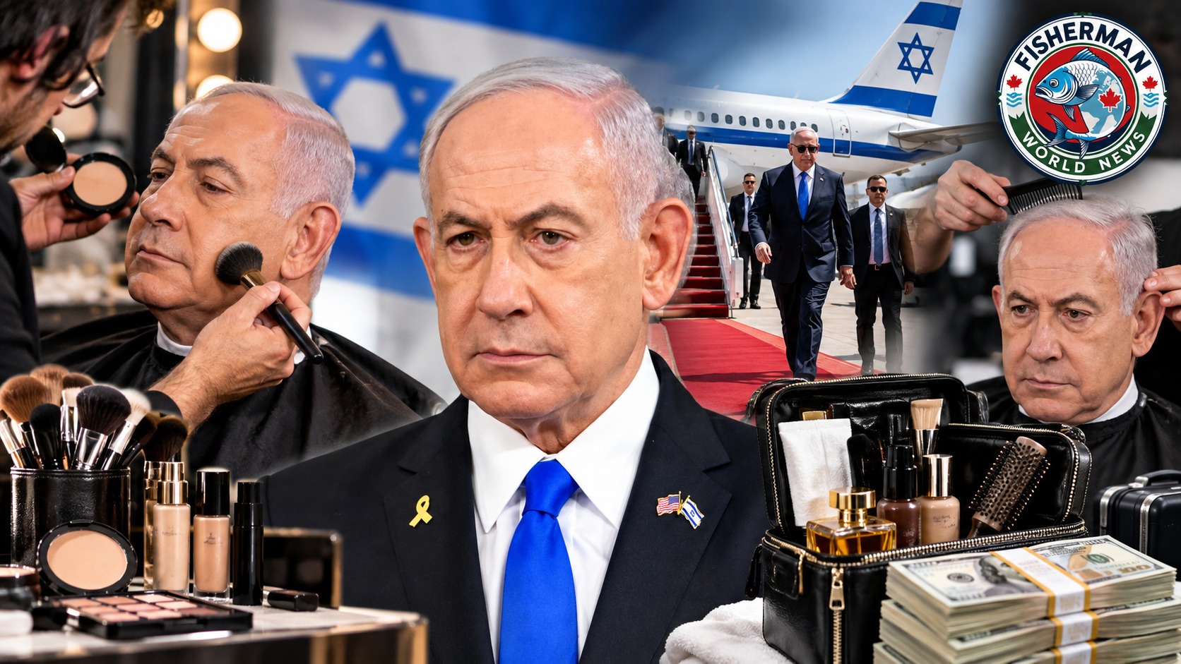 Israel PM Netanyahu Makeup Expenses
