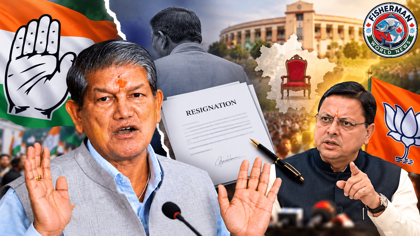 हरीश रावत ने ED कार्रवाई