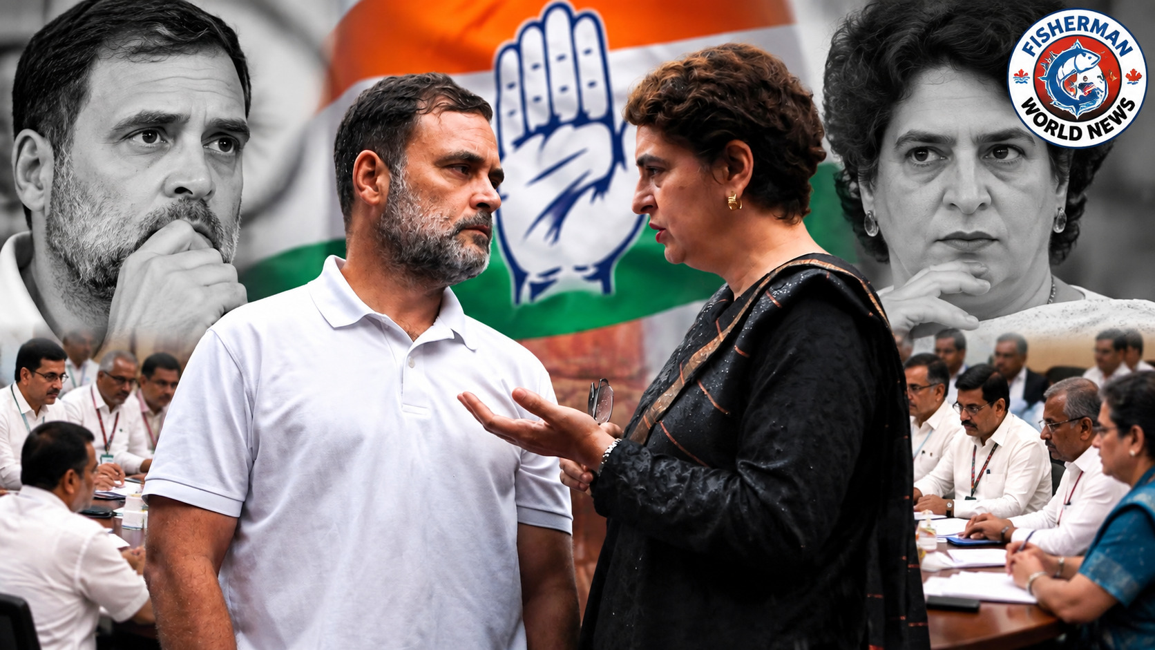 कांग्रेस में बड़े संगठनात्मक फेरबदल