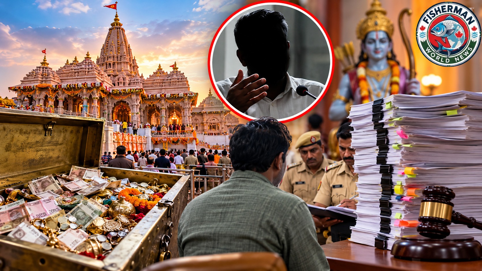 अयोध्या राम मंदिर चढ़ावा चोरी मामले