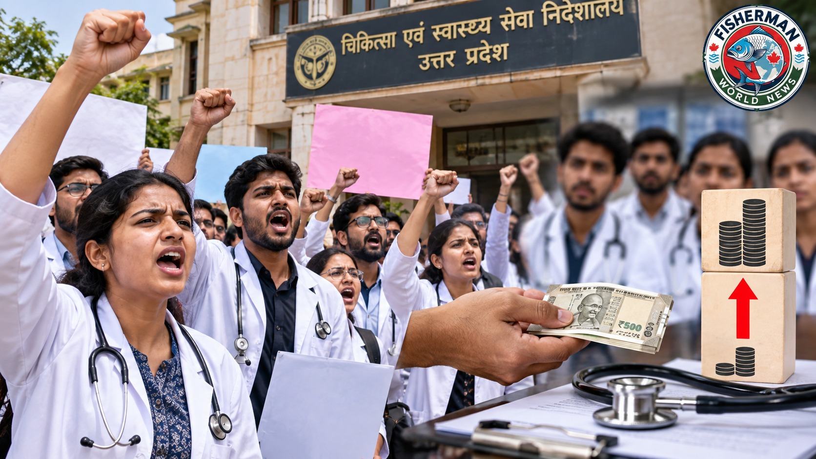 यूपी में आयुष इंटर्न डॉक्टर 7,500 रुपये स्टाइपेंड