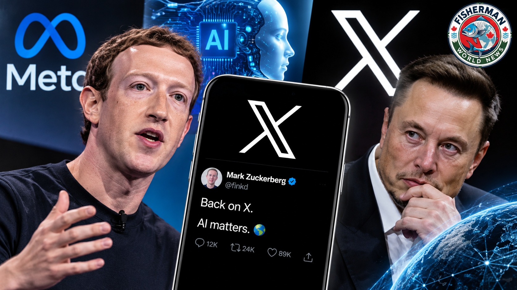Mark Zuckerberg X Return